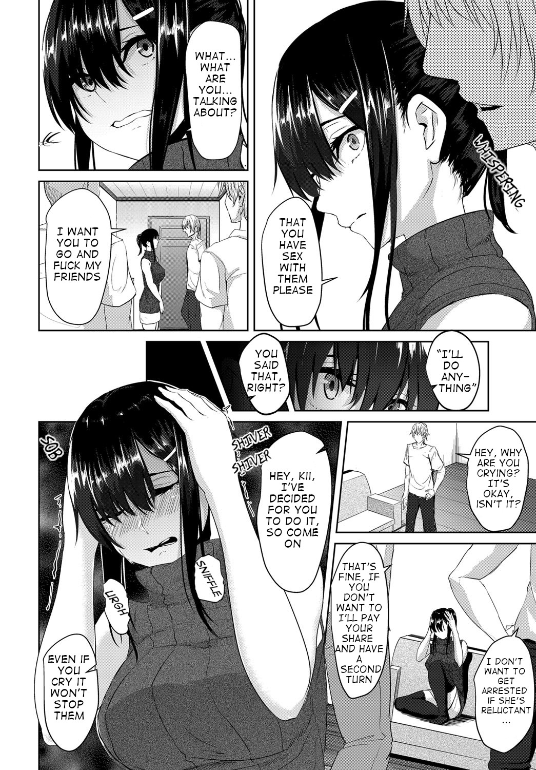 Hentai Manga Comic-Behind the Kindness-Read-8